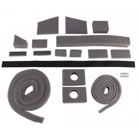 Aftermarket CR91035 Radiator Cushion Foam Kit Fits John Deere CR91035-HYC
